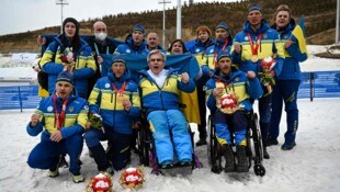 Die Ukrainer müssen bei den Paralympics ein neues Team-Outfit tragen.