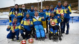 Die Ukrainer müssen bei den Paralympics ein neues Team-Outfit tragen.