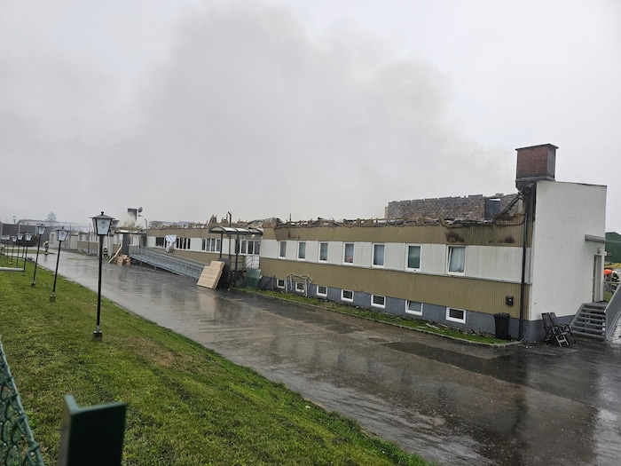 Der Brand hinterließ nur noch Trümmer.