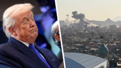 US-Präsident Donald Trump macht seinem Ärger darüber Luft, wie der Iran öffentlich über das ...