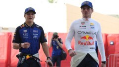 Isack Hadjar und Max Verstappen fahren auch 2027 für Red Bull.