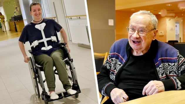 Christina Gligoric und Heinz-Peter Nitsch sind derzeit zwei von 26 Patienten in Mürzzuschlag.