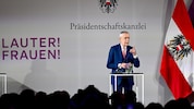 Bundespräsident Alexander Van der Bellen bei der Veranstaltung „LAUTER! FRAUEN!“ in der Hofburg