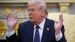 Trump am Mittwoch im Oval Office