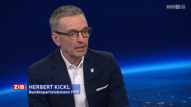 Herbert Kickl „schwamm“ durch die ZIB 2.