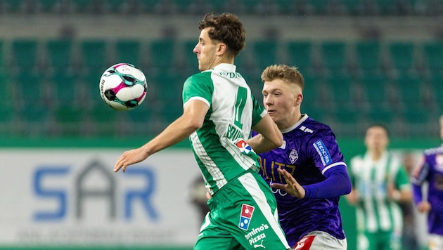 Rapid II holte sich in der Schlussphase noch den hochverdienten Punkt gegen Austria Salzburg.