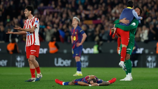 Jubel bei den Madrilenen, Frust bei den Katalanen