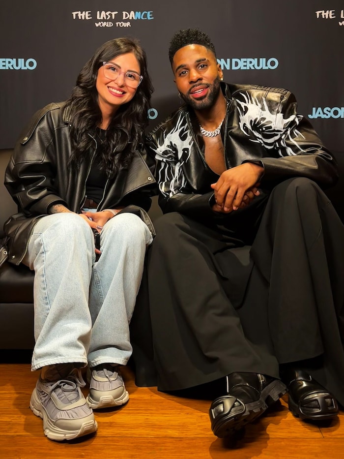 „Krone“-Musik-Redakteurin Nadi Adana traf Jason Derulo zum kurzen Backstage-Talk.