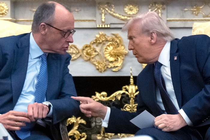 Trump fand die Aussagen von Merz nicht besonders gut.