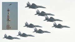 Am 2. März 2026 wurden drei US-Kampfjets vom Typ F-15E „Strike Eagle“ über Kuwait versehentlich ...