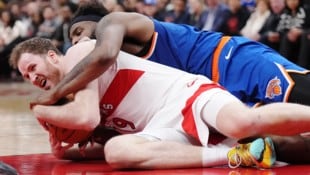 Auch Jakob Pöltl konnte die Niederlage gegen New York nicht verhindern. 