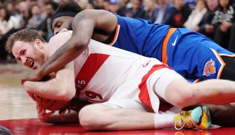 Auch Jakob Pöltl konnte die Niederlage gegen New York nicht verhindern. 