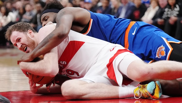 Auch Jakob Pöltl konnte die Niederlage gegen New York nicht verhindern.