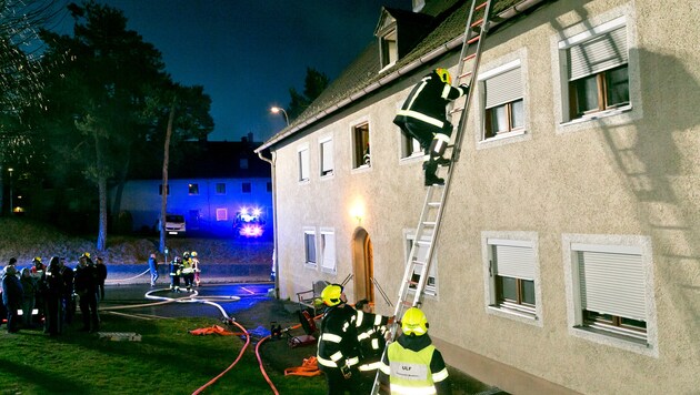 Hier ereignete sich der Brand.