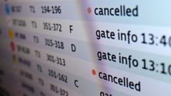 Viele Langstreckenflüge Richtung Asien und Afrika mit Zwischenstopps im Nahen Osten sind von ...