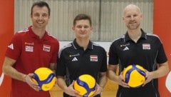 Adam Swaczyna (m.) übernimmt bei Österreichs Volleyballern.