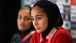 Stürmerin Sara Didar ist derzeit beim Asien-Cup in Australien. 
