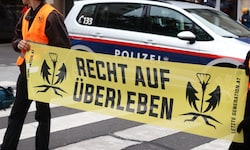 Elf Aktivisten der ehemaligen Letzte Generation mussten sich am Straflandesgericht Wien wegen ...