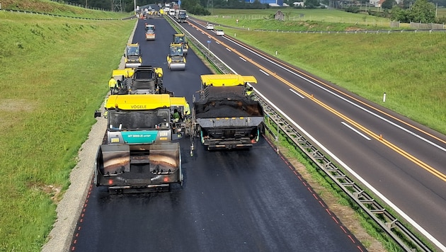 Die Sanierung der A9 Pyhrnautobahn geht weiter.