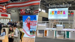 Beim Österreich-Stand, auf dem auch Tirol vertreten ist, herrschte reger Betrieb. Eine Halle ...