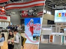 Beim Österreich-Stand, auf dem auch Tirol vertreten ist, herrschte reger Betrieb. Eine Halle ...