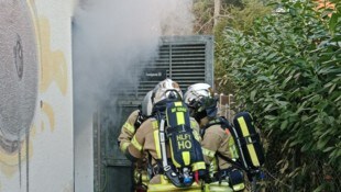 Die Berufsfeuerwehr war im Einsatz
