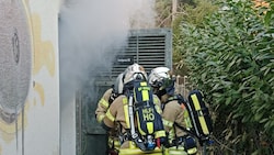 Die Berufsfeuerwehr war im Einsatz