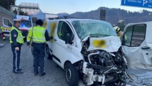 Das komplett demolierte Unfallwrack