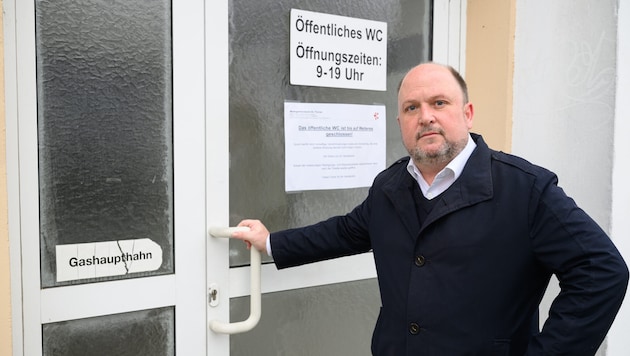 Zum wiederholten Male wurde das öffentliche WC in St. Florian mit Fäkalien verunreinigt und ...