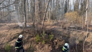 Waldbrand in Klagenfurt