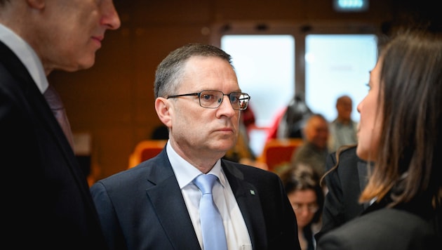 ÖVP-Klubobmann August Wöginger steht in Linz vor Gericht.