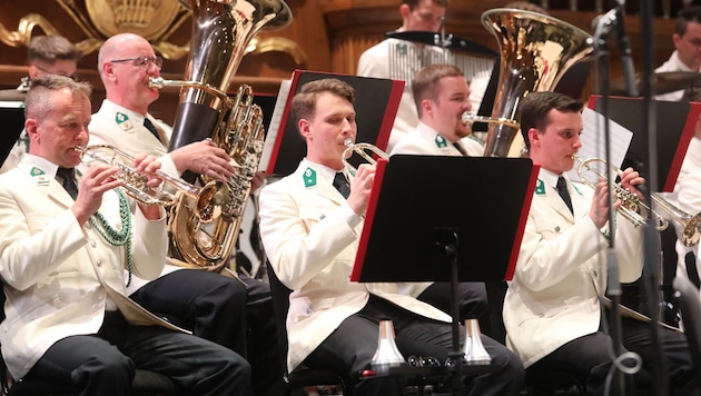 Bei einem Galakonzert in der Messe feiern die Kärntner Militärmusiker ihr Jubiläum.
