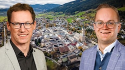 Harald Gappmaier (li.) führt nach dem Tod der Bürgermeisterin als Vize bereits die Geschäfte. ...