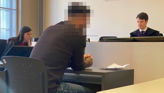 Der Angeklagte versprach vor Gericht Besserung.