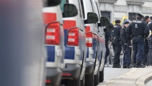 Immer wieder kommt es in Wien zu Demonstrationen der rechtsextremen Identitären. Die Polizei ...