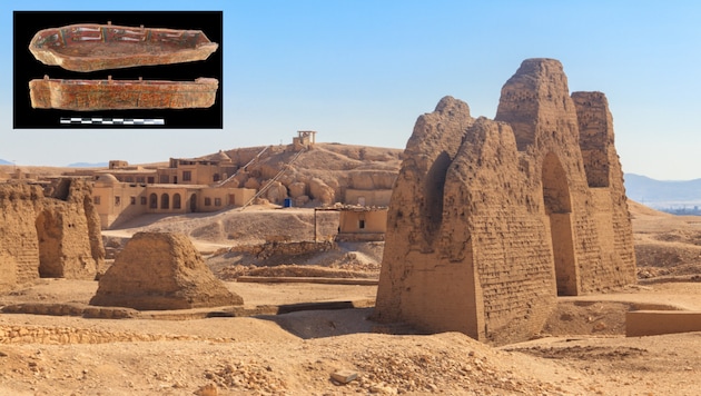 Eine geheime Felsenkammer in Theben gab einen Sensationsfund preis. Die darin gefundenen Mumien ...