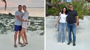 Können nicht nach Hause: Karl und Elke Stahleder (links) sowie Harald und Irene Ivansits ...