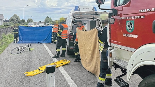 Der Horror-Unfall ereignete sich im Juli 2025 auf der B 67 in Werndorf.