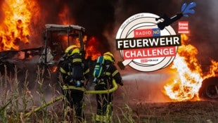 Für die große Feuerwehr-Challenge sendeten die Kameraden der Feuerwehr Loosdorf auch dieses Bild ...