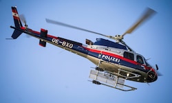 Die Polizei suchte mit Hubschrauber, Drohne und Diensthunden nach dem Mann.