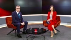 Der israelische Botschafter David Roet im krone.tv-Talk mit Katia Wagner