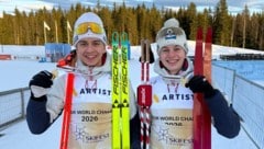 David Thür (li.) und Andreas Gfrerer strahlten.