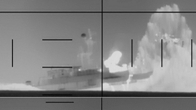 Das Weiße Haus veröffentlichte ein Video nach Versenkung der „IRIS Dena“.