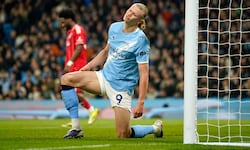 Erling Haaland und Manchester City spielten nur Unentschieden gegen Nottingham.