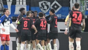 Leverkusen feierte einen knappen, aber hochverdienten Sieg in Hamburg.