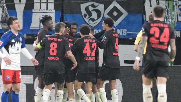 Leverkusen feierte einen knappen, aber hochverdienten Sieg in Hamburg.