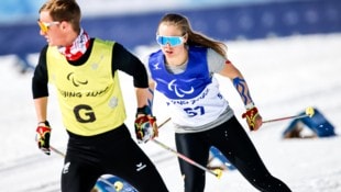 Edlinger (rechts) mit Guide Lampl