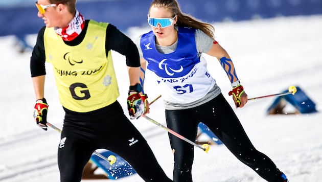 Edlinger (rechts) mit Guide Lampl