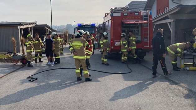 Der Einsatz dauerte knapp eine Stunde