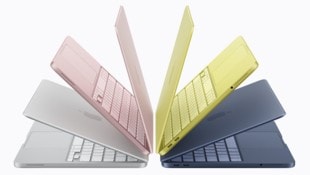 Erhältlich ist das MacBook Neo ab 11. März in den vier Farben Rosa, Indigo, Silber und Zitrus.